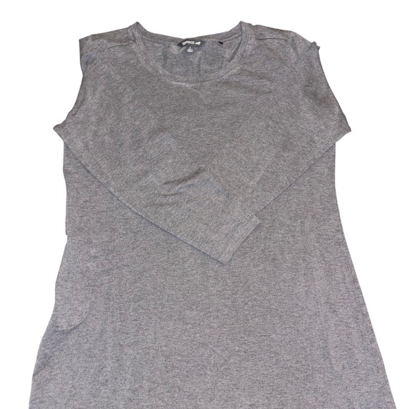 Toad&Co Dresses & Skirts - Toad&Co | Montclair Midi Dress | L Gray Organic Cotton Blend Long Sleeve Casual